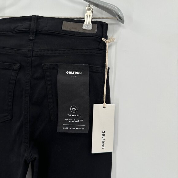 GRLFND Black Kendall Skinny Jeans size 25 Women's NWT - Picture 6 of 9